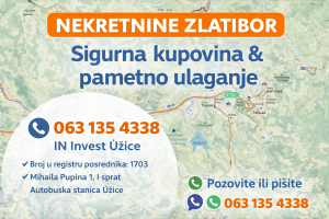 Prodaja stanova Zlatibor – IN Invest Užice | Sigurna kupovina nekretnina